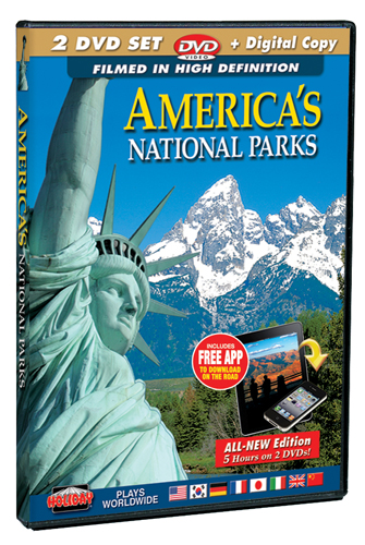 America's National Parks Filmed in HD 2 DVD Set